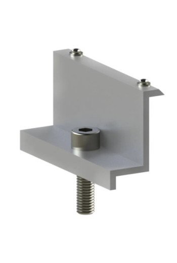 Alumero Abschlussklemme 31 AC vormont. mit Pins L 80 mm