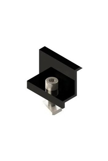 Alumero Abschlussklemme 40 vormontiert L 50mm