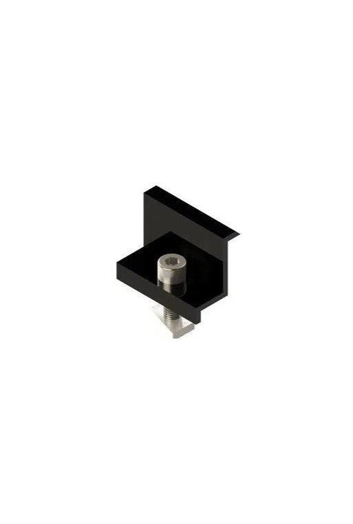 Alumero Abschlussklemme 40 vormontiert L 50mm
