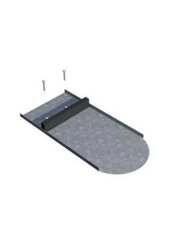 Alumero Biberschwanz Ersatzplatte 380x180 mm