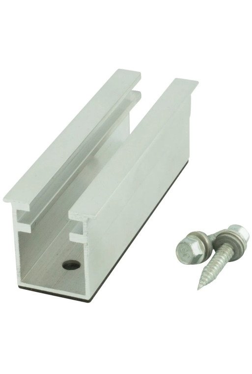 Alumero Trapezblech Kurzschiene T100 802442