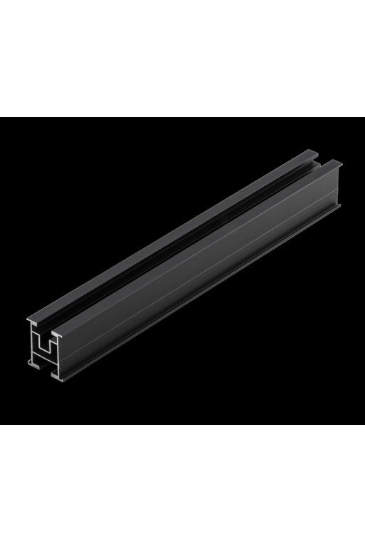 Alumero Trägerprofil 37 schwarz L 4.800 (-0/+10) mm