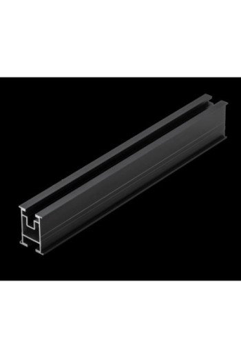 Alumero Trägerprofil 45 schwarz L 3.600 (-0/+10) mm
