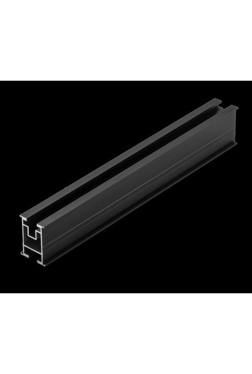 Alumero Trägerprofil 45 schwarz L 4.800 (-0/+10) mm
