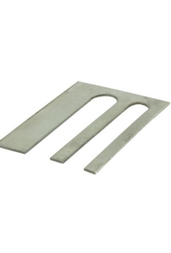 Alumero Unterlegeplatte 3 mm 100x75x3 mm