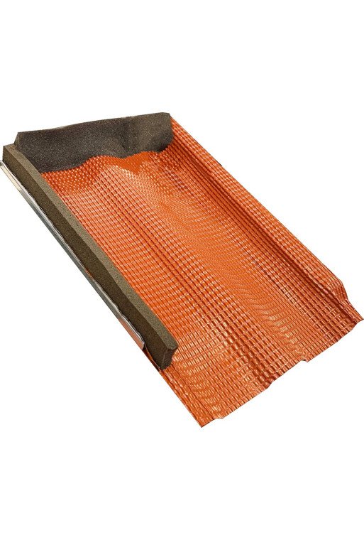 Alumero Ziegelersatzplatte universal 350 naturrot RAL 8004