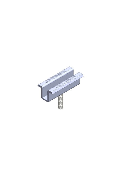 AEROCOMPACT CLMG20 Mittelklemme Freiland 28 - 42 mm (VPE 10 Stück)