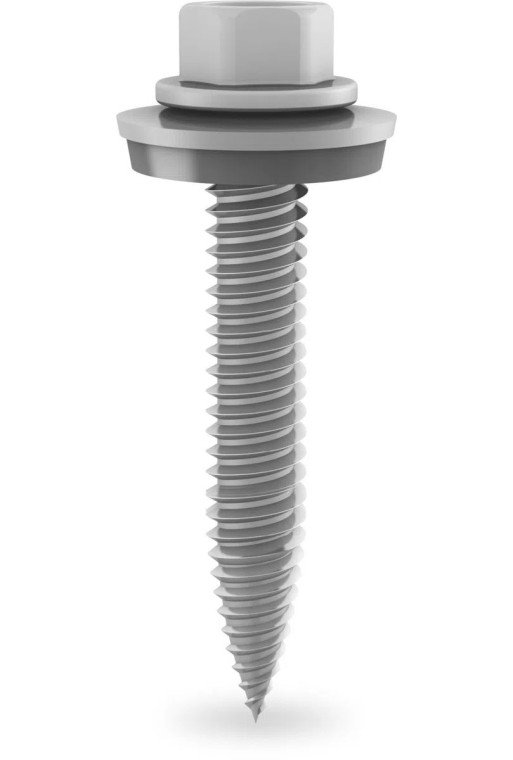 K2 SYSTEMS Gewindeformende Schraube m.Dichtscheibe 6x38