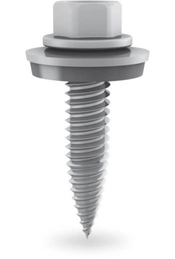 K2 SYSTEMS Gewindeformende Schraube mit Dichtscheibe 6x25