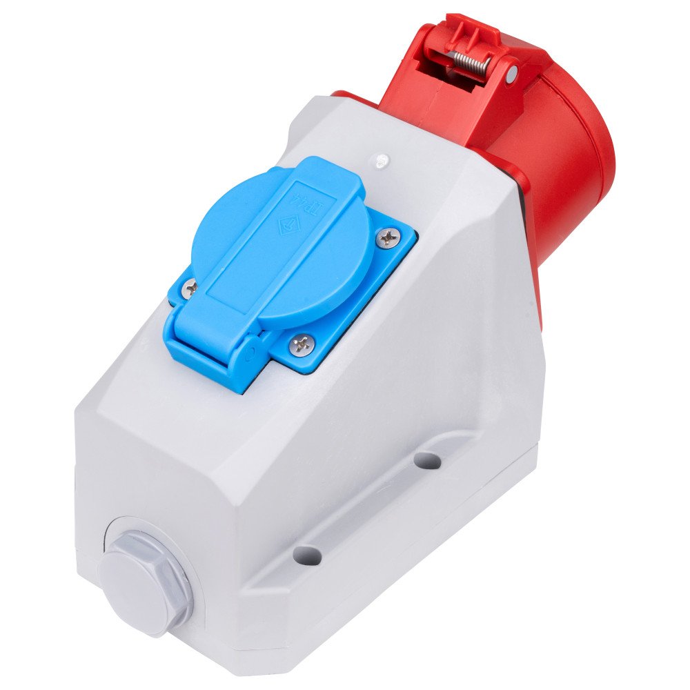 CEE-Wandsteckdosenkombination