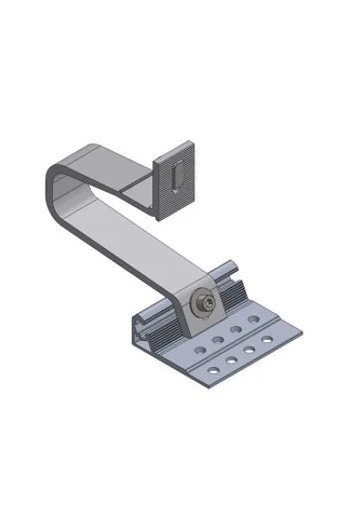 AEROCOMPACT XT40-Slim-Low Dachhaken Pfanne 40 x 8 mm