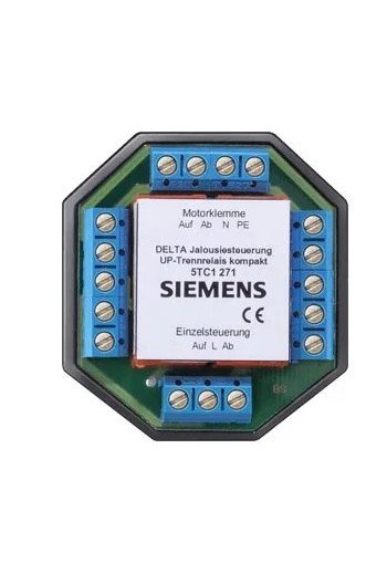 SIEMENS DELTA Jalousiesteuerung UP-Trennrelais k ompakt m.Nebenstelleneing.3A
