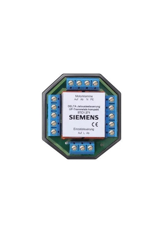 SIEMENS DELTA Jalousiesteuerung UP-Trennrelais k ompakt m.Nebenstelleneing.3A