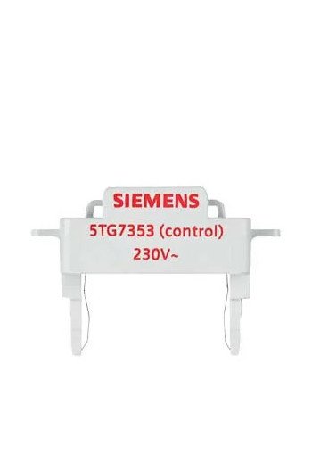 SIEMENS DELTA Schalter und Taster LED-Leuchteins atz fuer Kontroll-Funktion 230V/50Hz