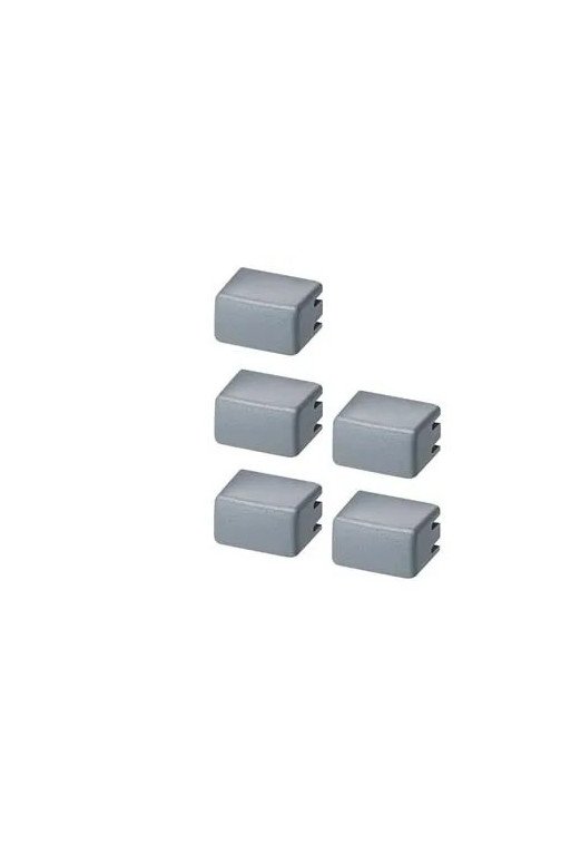 SIEMENS Kappen-Set für Taster 5TE48 Satz m. je 5 x grau/undurchsichtig