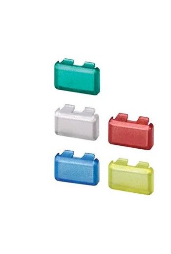 SIEMENS Kappen-Set für Taster 5TE48 und Leuchtme lder 5TE58 Satz mit je 10x rot+grün