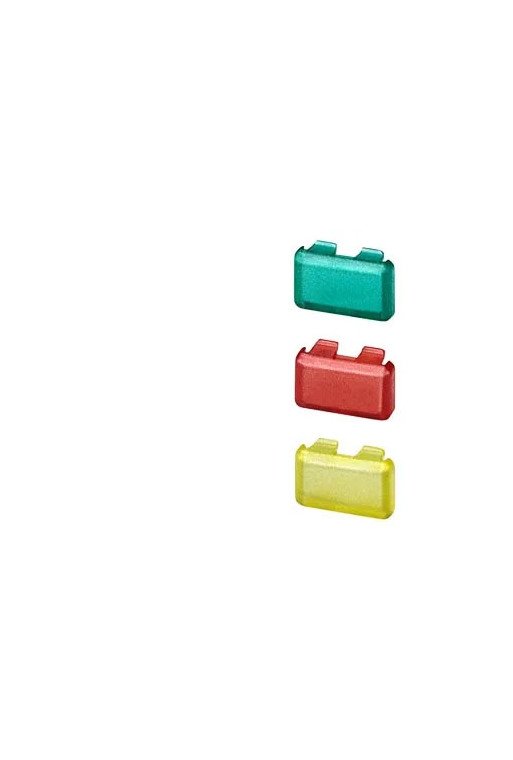SIEMENS Kappen-Set für Taster 5TE48 und Leuchtme lder 5TE59 Satz mit je 1x rot+gelb+grün