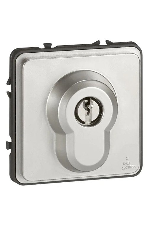 LEGRAND DIN-Profil Stufenschalter 0-1 (SK) Solir oc IP54 IK10 grau