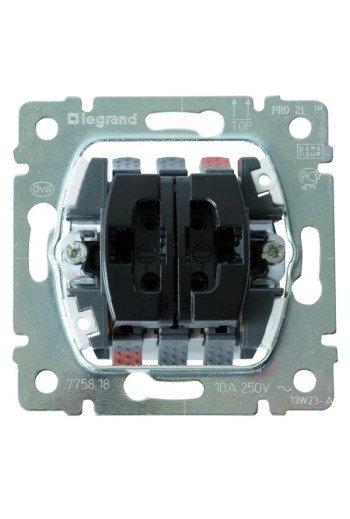 LEGRAND Einsatz Wipptaster Doppelwechselkontakt