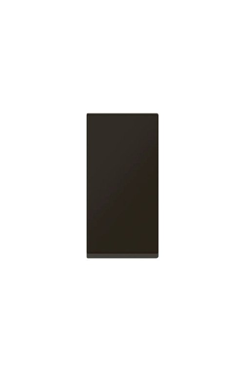 LEGRAND Mosaic Taster 1x Schließerkontakt 6A 1-m od beleuchtbar mit LED Farbe: Schwarz