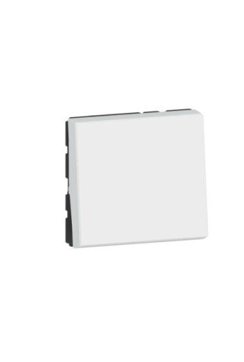LEGRAND Mosaic Taster 1x Schließerkontakt 6A 2-m od beleuchtbar mit LED Farbe: Ultraweiß