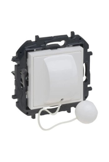 LEGRAND Niloe Step V4 Zugtaster Wechselkontakt 6 A Farbe: Ultraweiß