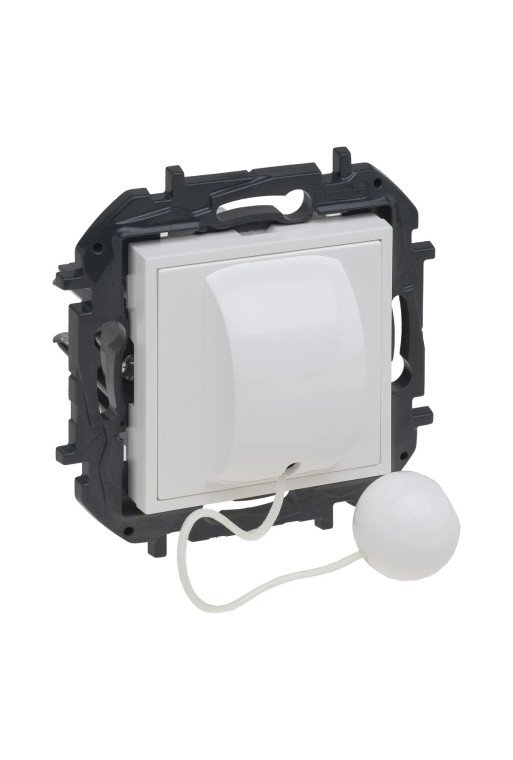 LEGRAND Niloe Step V4 Zugtaster Wechselkontakt 6 A Farbe: Ultraweiß