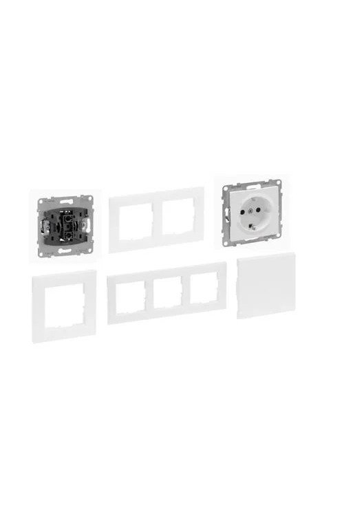 LEGRAND Seano ultraweiß Schalter Paket