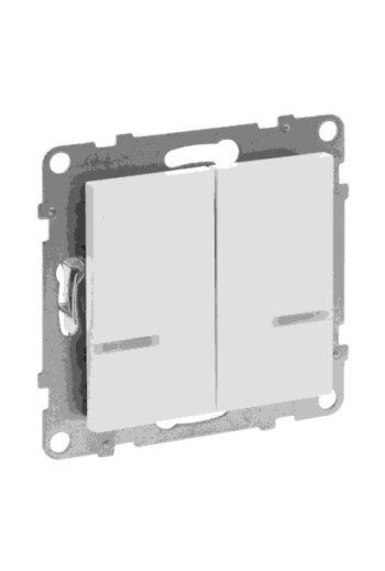 LEGRAND Seano with Netatmo Serienschalter 2 x 25 0W pro Kanal Farbe: Ultraweiss