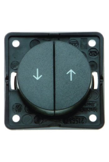 BERKER INTEGRO Flow/Pure Jalousietaster anthrazit matt