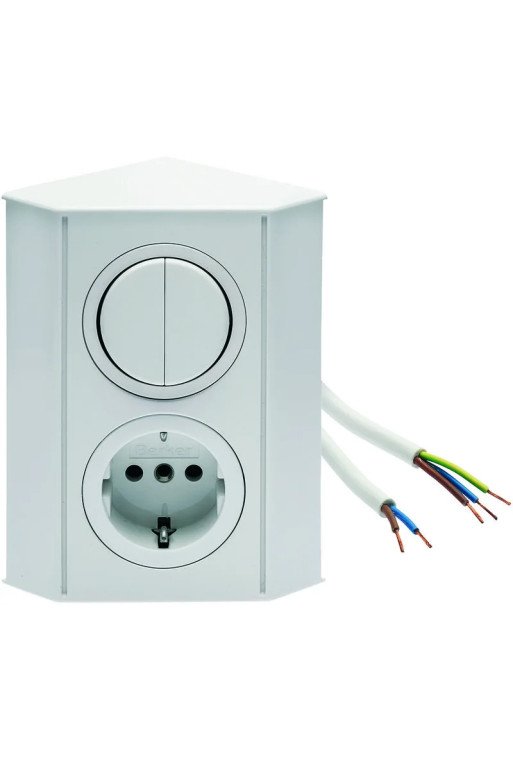 BERKER INTEGRO TWIN-Box mit Serien- schalter und SSD