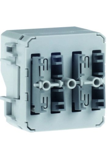 BERKER KNX W.1 Taster-BA 2fach mit Mittelstellung IP55 AP