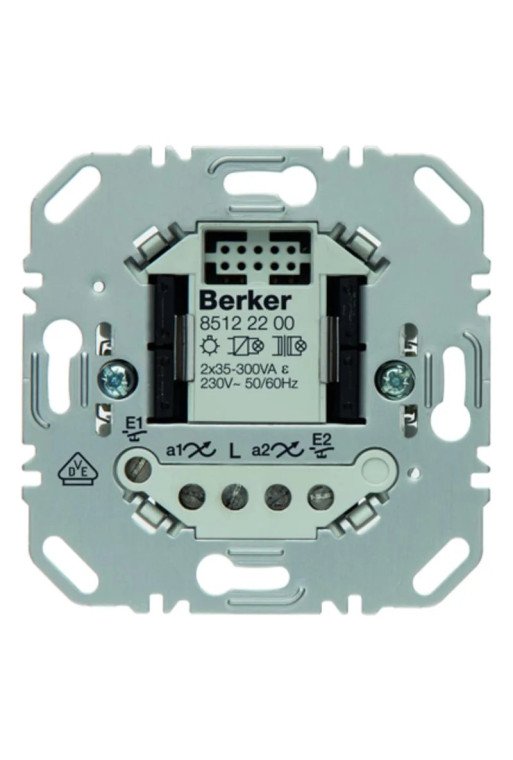 BERKER .net Universal-Schalteinsatz 2fach Up
