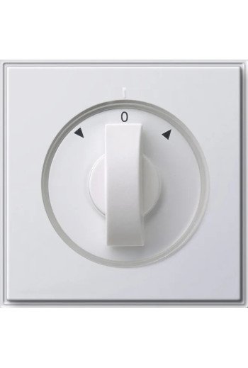GIRA Abd. Knebel Zeitschalter + Jalousie TX_44 (WG UP) Reinweiß