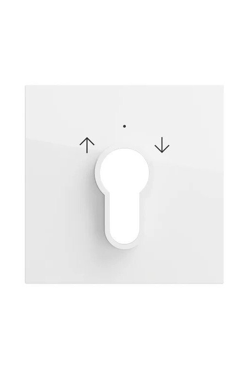 GIRA Abd. Schlüsselschalter/-taster System 70 Reinweiß