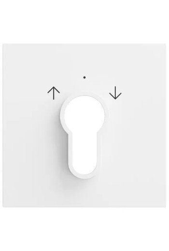 GIRA Abd. Schlüsselschalter/-taster System 70 Reinweiß m(lack.)