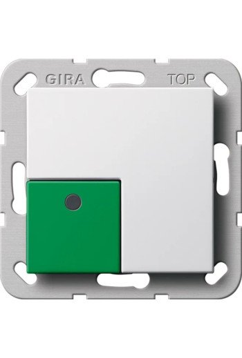 GIRA Abstelltaster System 55 Reinweiß