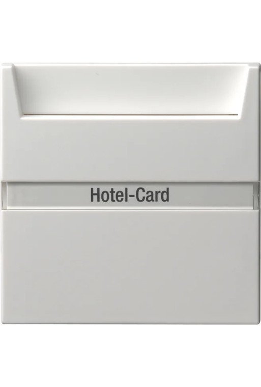 GIRA Hotel-Card-Taster Wechsler (bel.) BSF Sy stem 55 Reinweiß m