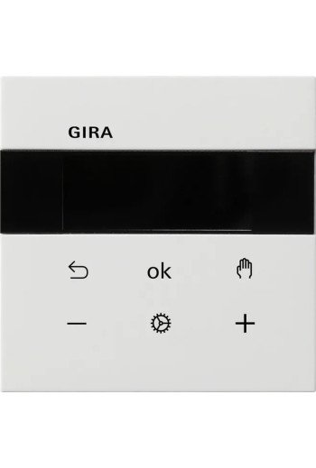 GIRA S3000 RTR Display Flächenschalter Reinwe iß
