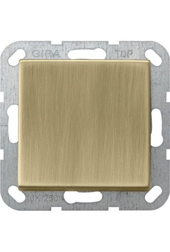 GIRA Tastschalter Kreuz System 55 Bronze