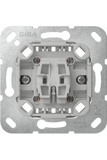 GIRA Wippschalter Wechselsch. 2-p o.Kr. Einsa tz