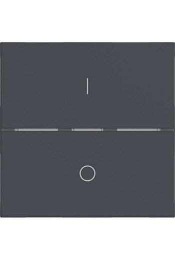 HAGER Abdeck. Taster 1f I/O A.x/C.x ant mt