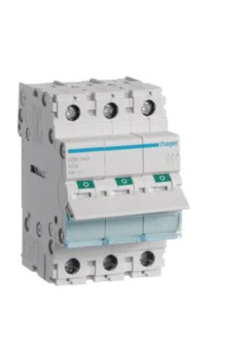 HAGER Ausschalter 40A 3S 400V AC 3PLE