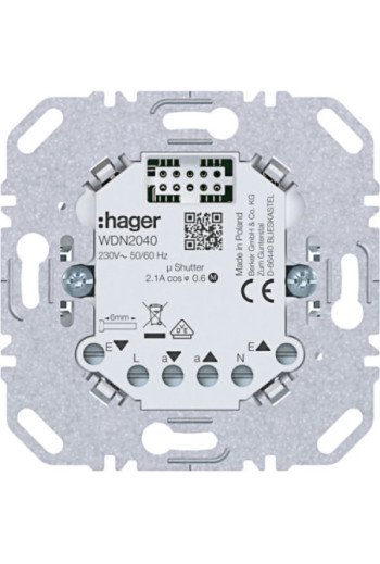 HAGER Jalousie-Einsatz UP 1f f. A.x/C.x