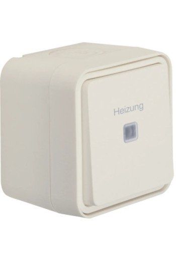 HAGER Kontroll-Wechselschalter Heiz. AP W.1 pw