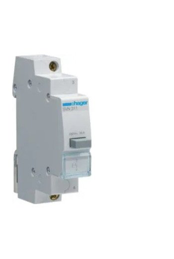 HAGER Taster 16A 1S 230V AC 1PLE