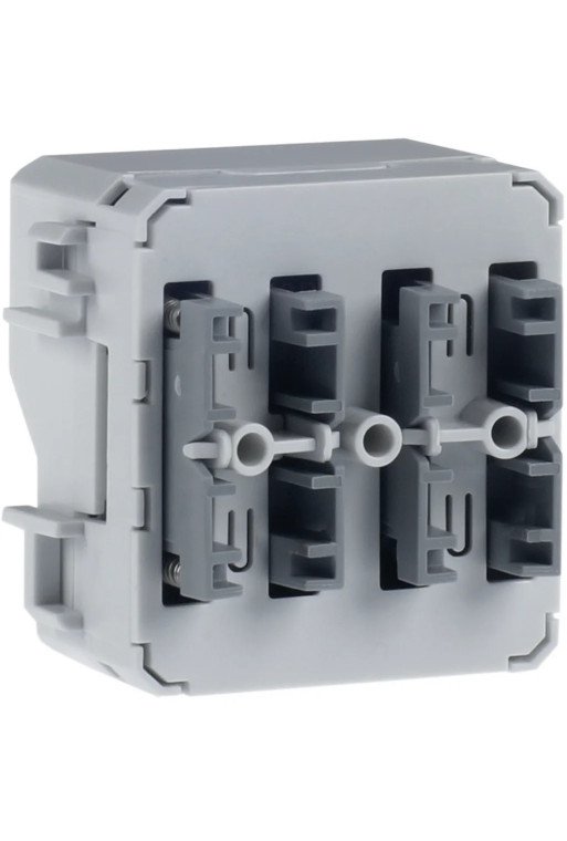 HAGER Taster BA KNX Sec AP 1f Schrägstl. W.1