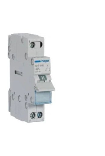 HAGER Wechselschalter 1P 40A mittig Aus