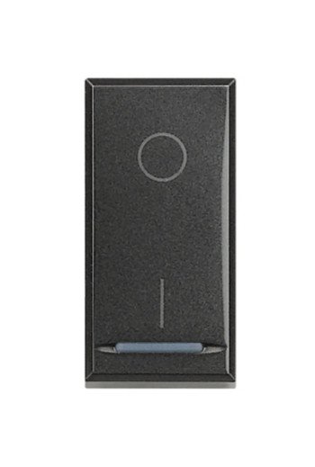 BTICINO Ausschalter 2P anthrazit 20A