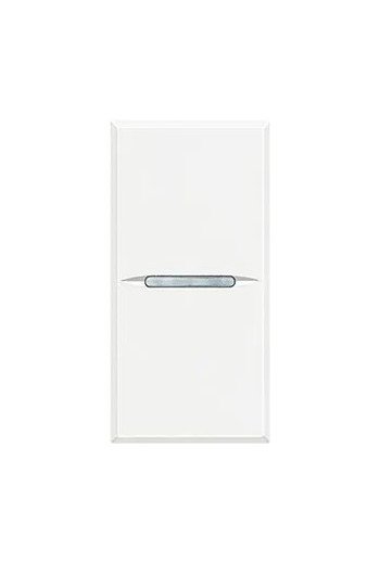 BTICINO AX Taster Schl. 10A 1M White